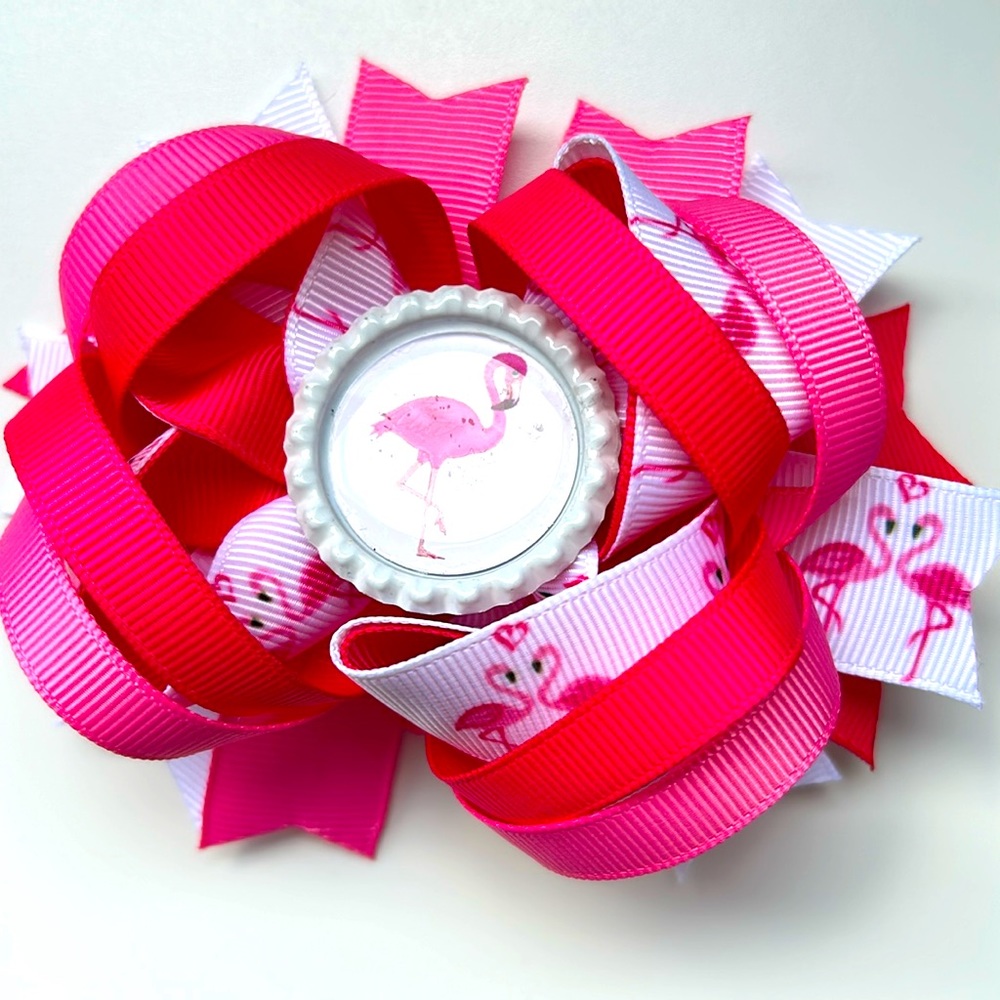 Bow Flamingo Hair
